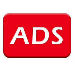 Red ADS sign