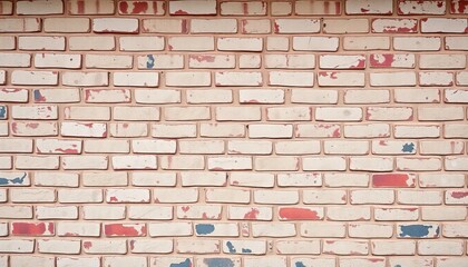 Textured brick and plaster wall exterior surface, material, wall