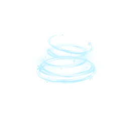  Cold winter air, snowflakes falling and a swirling effect. Christmas design PNG