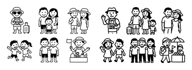 Summer Vacation Icons