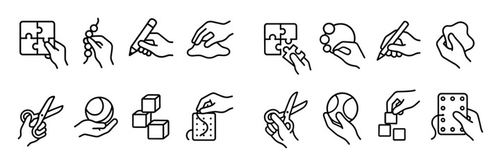 Hand Motor Skill Icons