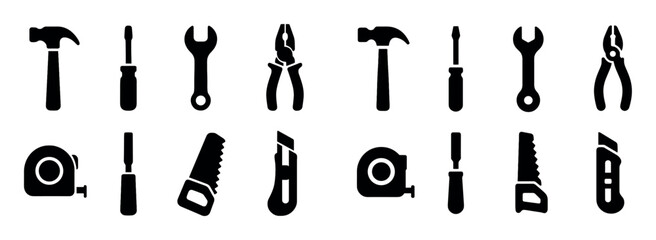 Obraz premium Toolbox Icon Set