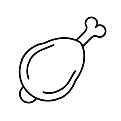 Wine bottle and glass with hand drawn apple vector illustration