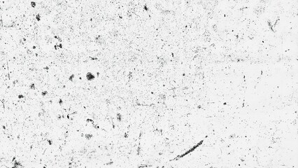 Abstract dust and scratch texture overlay on white background. Vintage grunge surface with scratches, old worn, grain noise, crumpled, distressed, scratched, torn overlay for vintage design projects.