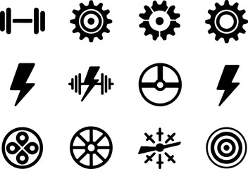 Fitness,  Gym, Workout Vector Bundle