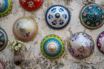 Painted Non la Malaysia Ipoh 