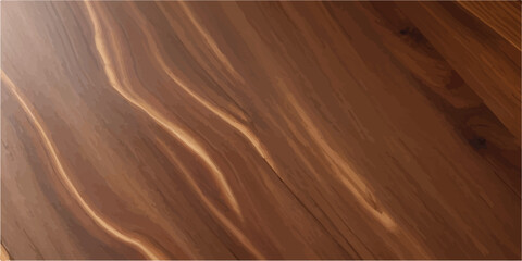 Obraz premium Glossy polished wooden surface with golden brown glow and elegant natural grain background for interior design 