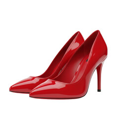 Elegant red high heels for a bold fashion statement, perfect for confident women and stylish events