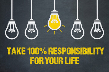 Take 100% responsibility for your life	

