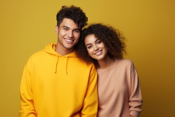 Fototapeta premium Couple laughing smiling adult.