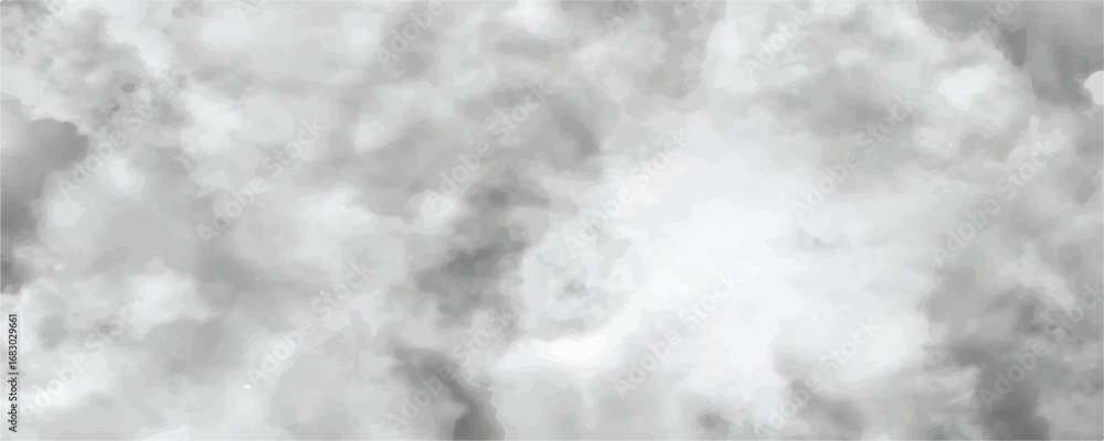 Aufkleber abstract background with clouds and gray sky. bright sky with white clouds. texture design panoramic
