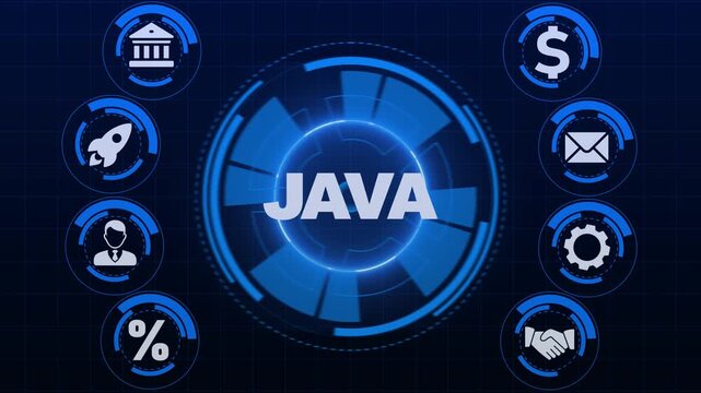 Software, web development, programming concept. Programming languages java and program. Software development.