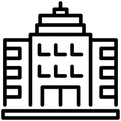 company icon isolated on white background. vector illustration icon for company and business development