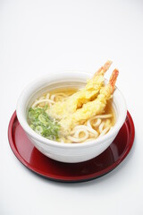 海老天ぷらうどん