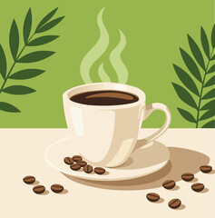 Obraz premium cup of coffee