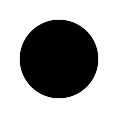 black circle