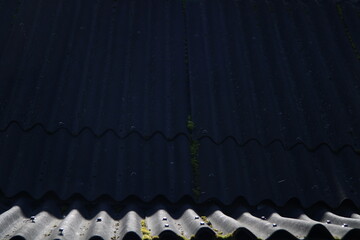 dark black roof large, background,