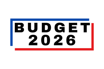 Symbole budget 2026 en France	