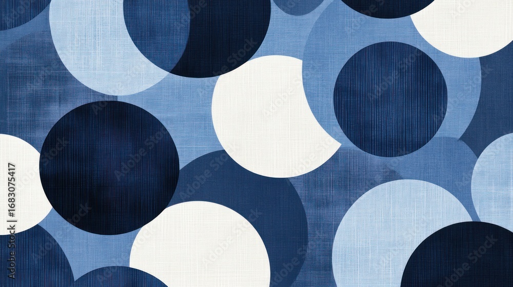 Poster abstract circles pattern background