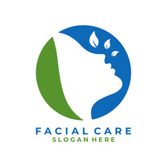 Nature beauty collections logo design vector template