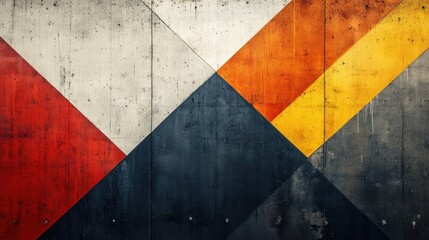 Naklejka premium Colorful Concrete Wall Design Background