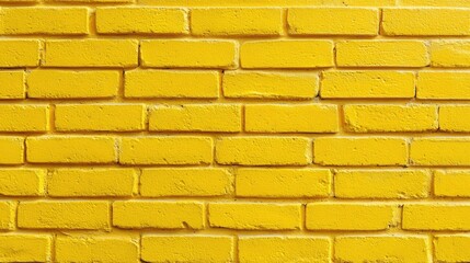 Obraz premium yellow brick wall background