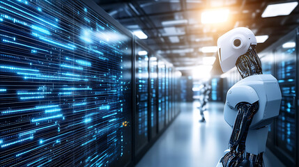 Robot in a Data Center: Futuristic Technology Integration