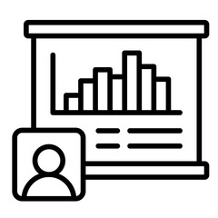 Presentation  Icon Set Multiple Style Collection