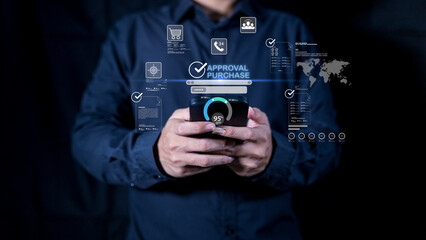 Digital procurement platform streamlines purchase order management improves transaction accuracy enforces contract compliance, provides real-time approval workflows efficient business management