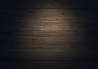 Dark wood texture with spotlight effect