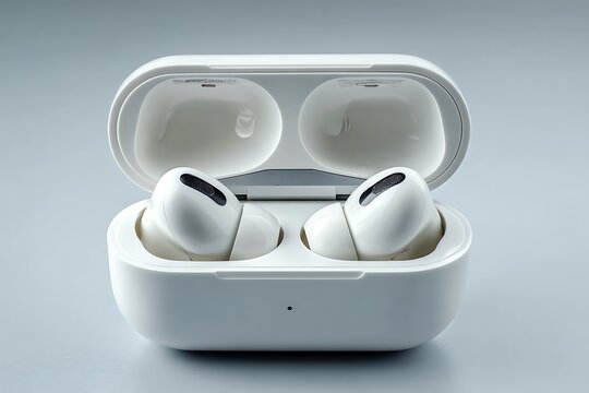 Earpods with UV sanitizing charging case