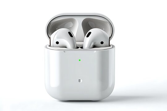 Earpods with UV sanitizing charging case