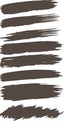 A vector collection of grunge watercolor brush strokes and vintage paper banners for a unique design element