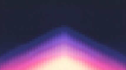 Abstract Pixel Art Background with Vibrant Gradient Colors a Modern and Geometric Design with Retro Influences