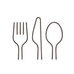 fork, spoon and knife black icon concept. Plate, fork, spoon and knife vector illustration, symbol, sign, fork, spoon knife Icon, fork, spoon knife Icon