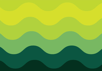 LicensingReady Abstract Wave Pattern Green Gradient Background Texture vector