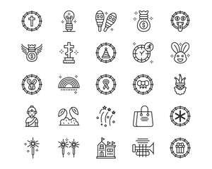 Carnival Vector Icons