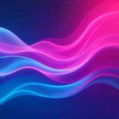 Vibrant Abstract Gradient Background Waves