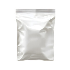 Professional Blank White Packaging Bag for Food & Cosmetic Products, Ideal for Branding and Marketing Purposes