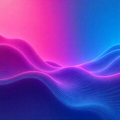 Vibrant Abstract Gradient Background Waves