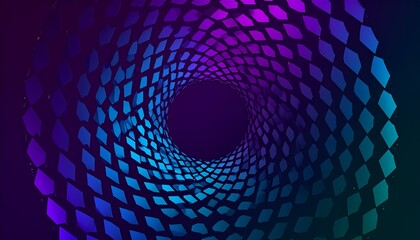 An abstract background with a circular hole in the center frame cartoonish creative composition figure emotion elements design illustration colorful backgrounds expression movement