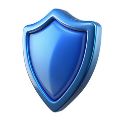 3D Shield Icon – Security Protection