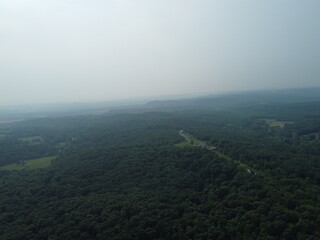 morning mist over the mountains