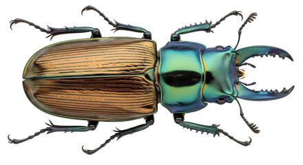 Isolated Beetle