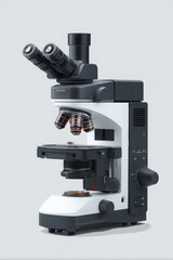 Fototapeta premium Modern digital laboratory microscope offers exciting precision for scientific research