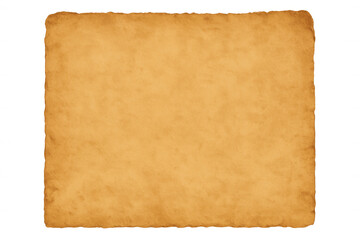 Old paper texture with transparent background, ideal for vintage design projects or historical document mockups