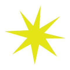 Obraz premium yellow star background 