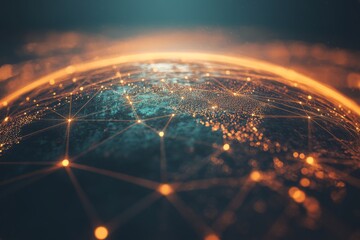 abstract holographic world connection network