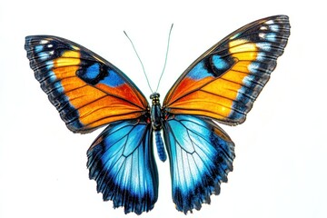 Beautiful butterfly illustration insect wings.