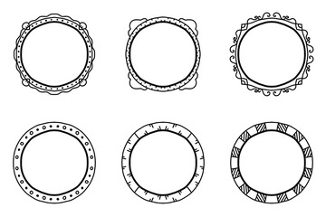 Vintage Style Hand Drawn Frame Collection